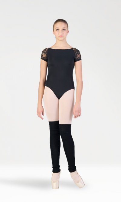 Scaldamuscoli in Lana Nera da 65 cm