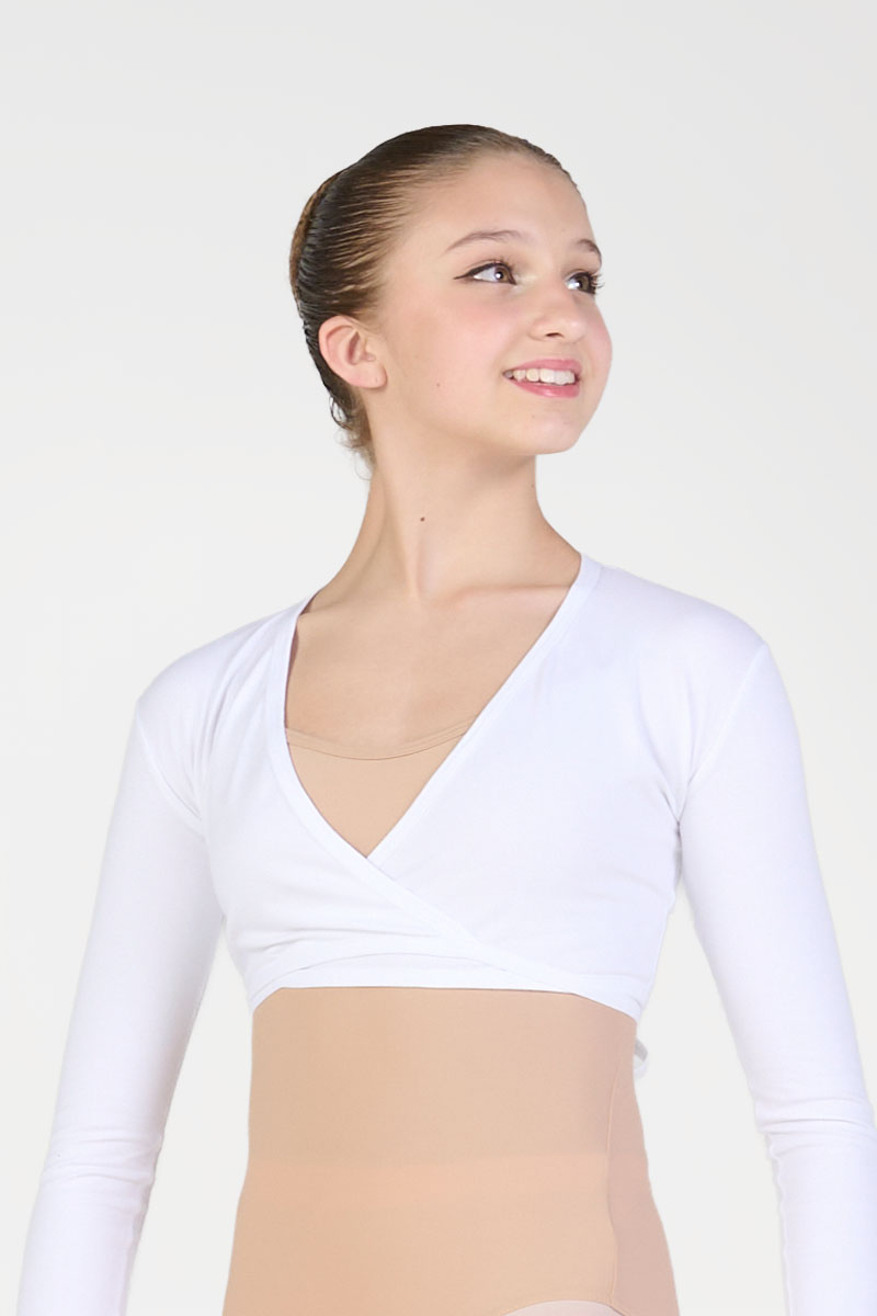 Scaldacuore Crop in Cotone per Bambina Scaldacuore Crop in Cotone per Bambina