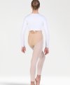Scaldacuore Crop in Cotone per Bambina Scaldacuore Crop in Cotone per Bambina