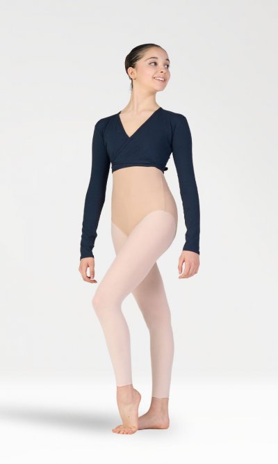 Scaldacuore Crop in Cotone per Donna