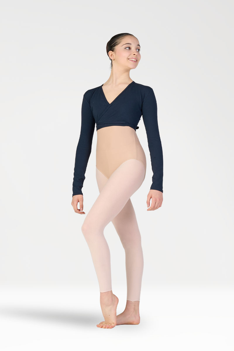 Scaldacuore Crop in Cotone per Bambina Scaldacuore Crop in Cotone per Bambina