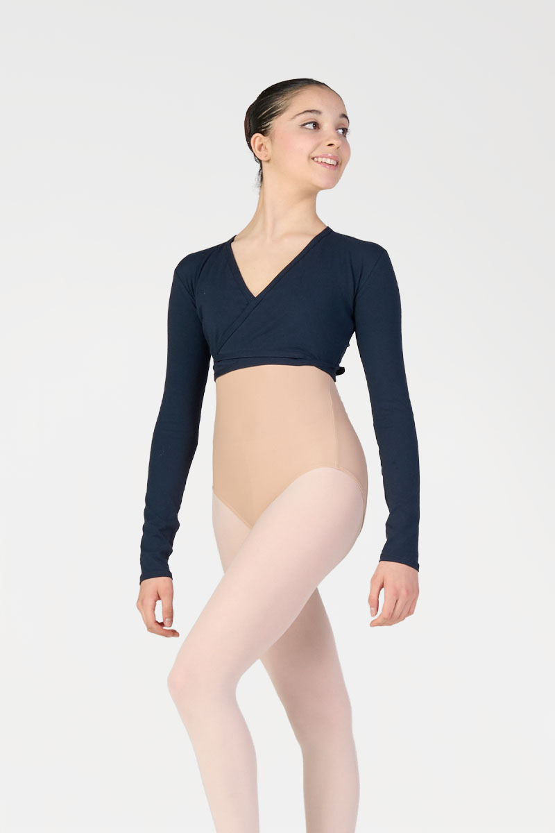 Scaldacuore Crop in Cotone per Bambina Scaldacuore Crop in Cotone per Bambina