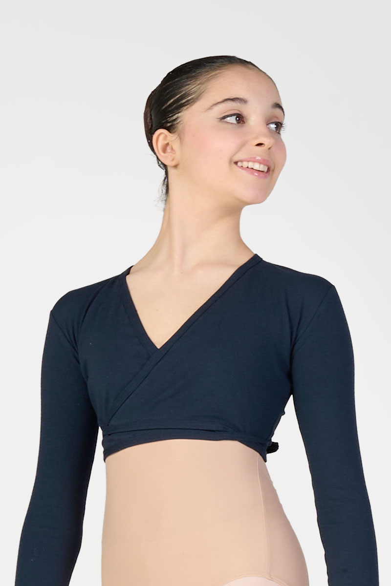 Scaldacuore Crop in Cotone per Bambina Scaldacuore Crop in Cotone per Bambina