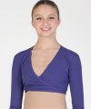 Scaldacuore Crop in Cotone per Bambina Scaldacuore Crop in Cotone per Bambina
