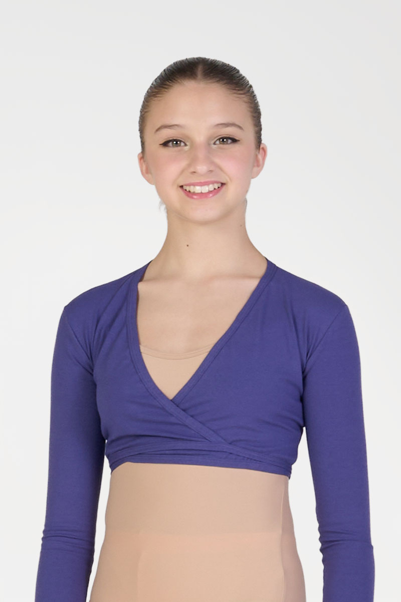 Scaldacuore Crop in Cotone per Bambina Scaldacuore Crop in Cotone per Bambina
