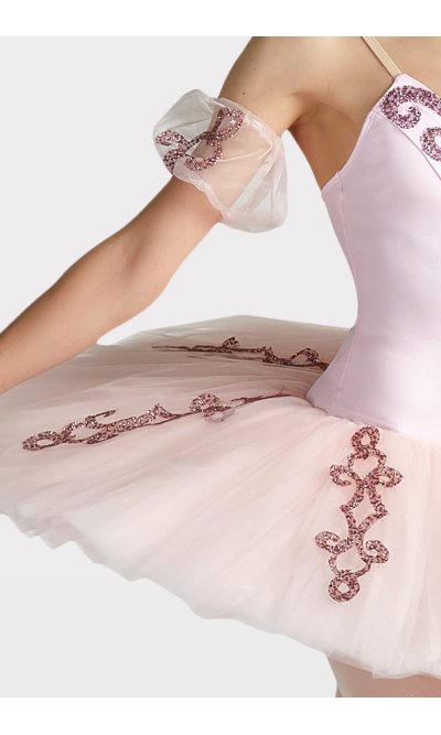 Maniche Tulle con Applicazione