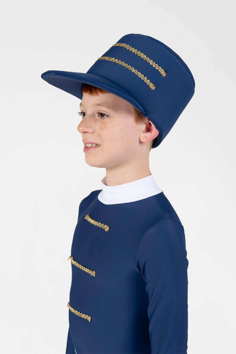 Cappello con Visiera da Soldatino