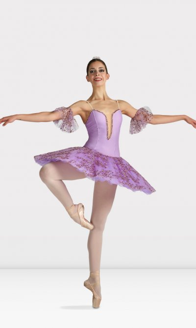 Maniche a Ruota in Tulle Glitterato