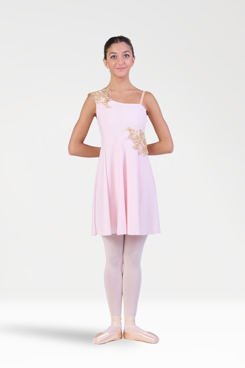 Vestito con Manica Asimmetrica