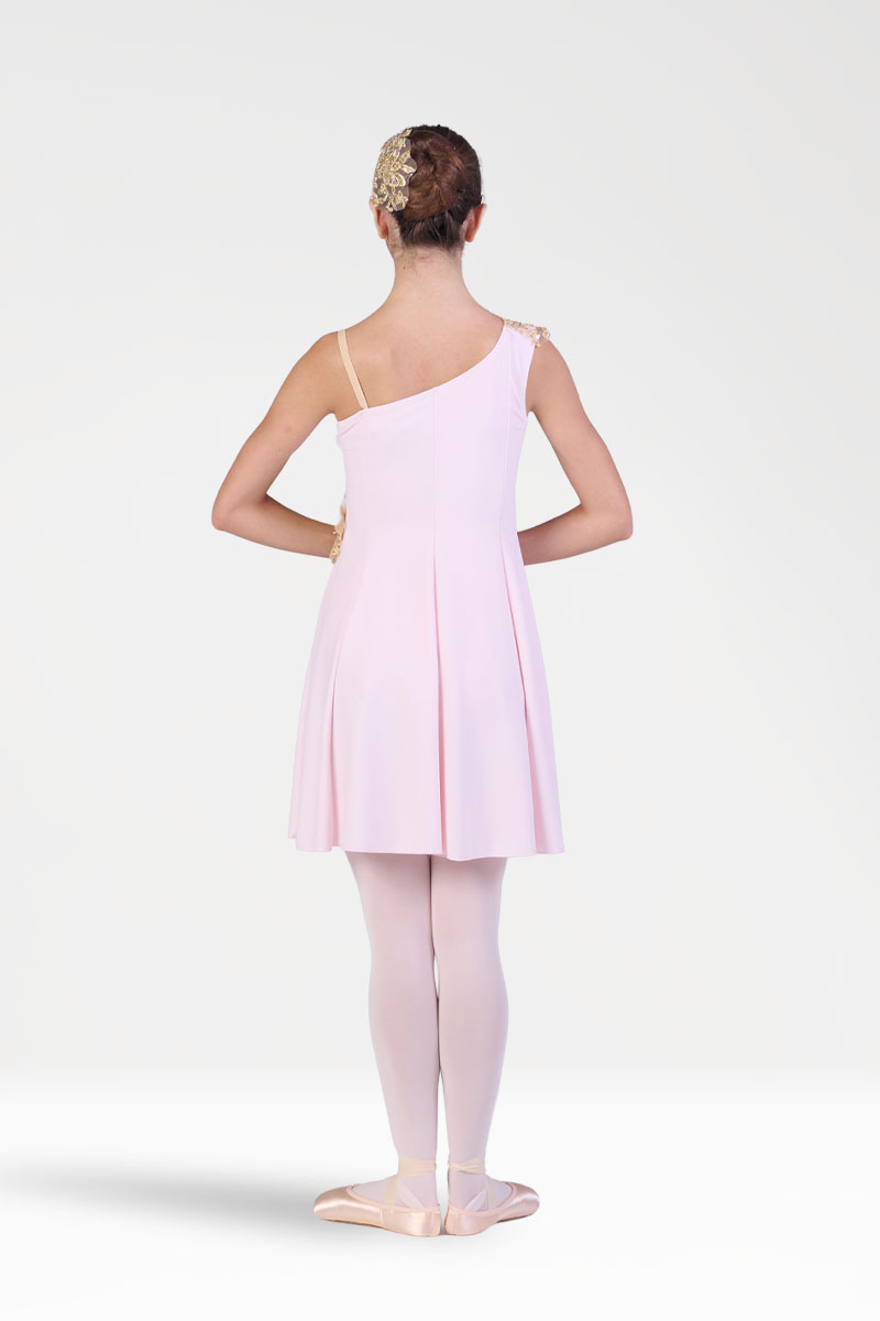 Vestito con Manica Asimmetrica