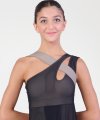 Body Asimmetrico con Gonna Mezzo Romantico