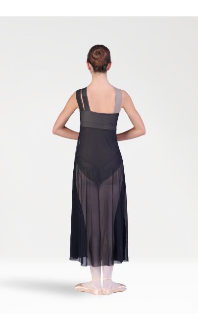 Body Asimmetrico con Gonna Mezzo Romantico