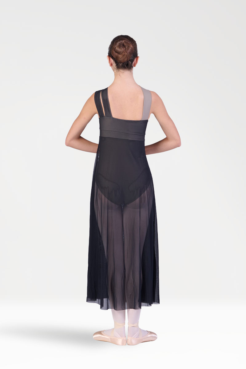 Body Asimmetrico con Gonna Mezzo Romantico