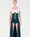 Vestito con Mezza Gonna