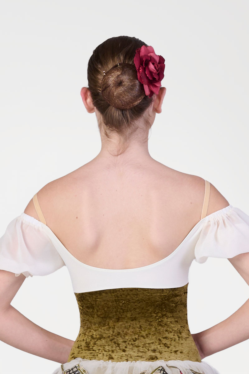 Tutù Degas con Applicazione Fiorata