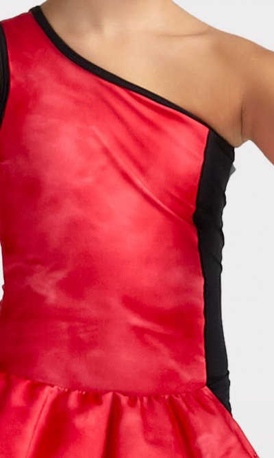 Tuta Short Monospalla con Mezza Gonna