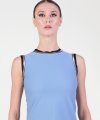 Maglia a Canotta con Elastici da Donna