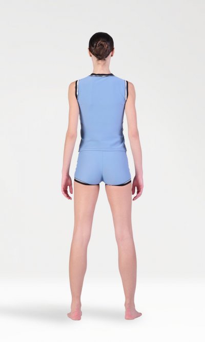 Maglia a Canotta con Elastici da Donna