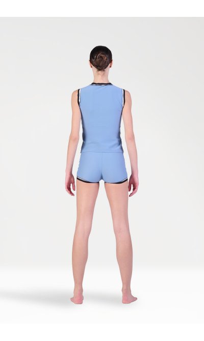 Maglia a Canotta con Elastici da Donna