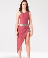 Tuta Short con Gonna Trasversale