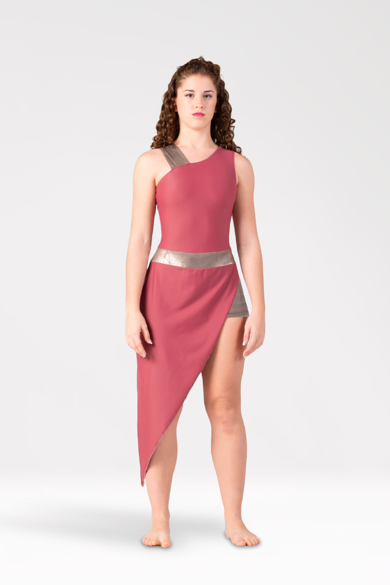 Tuta Short con Gonna Trasversale