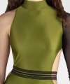 Tuta Short con Manica Asimmetrica