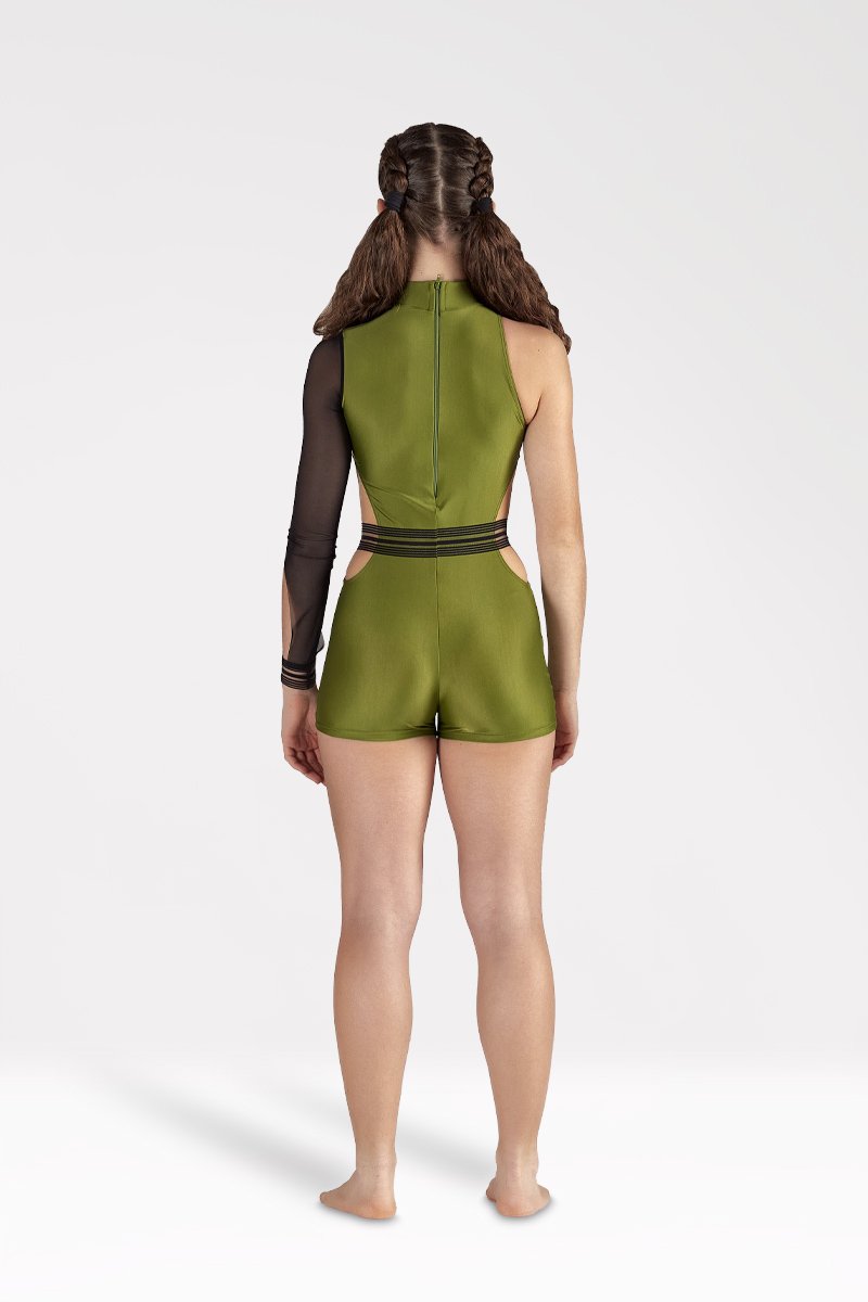 Tuta Short con Manica Asimmetrica