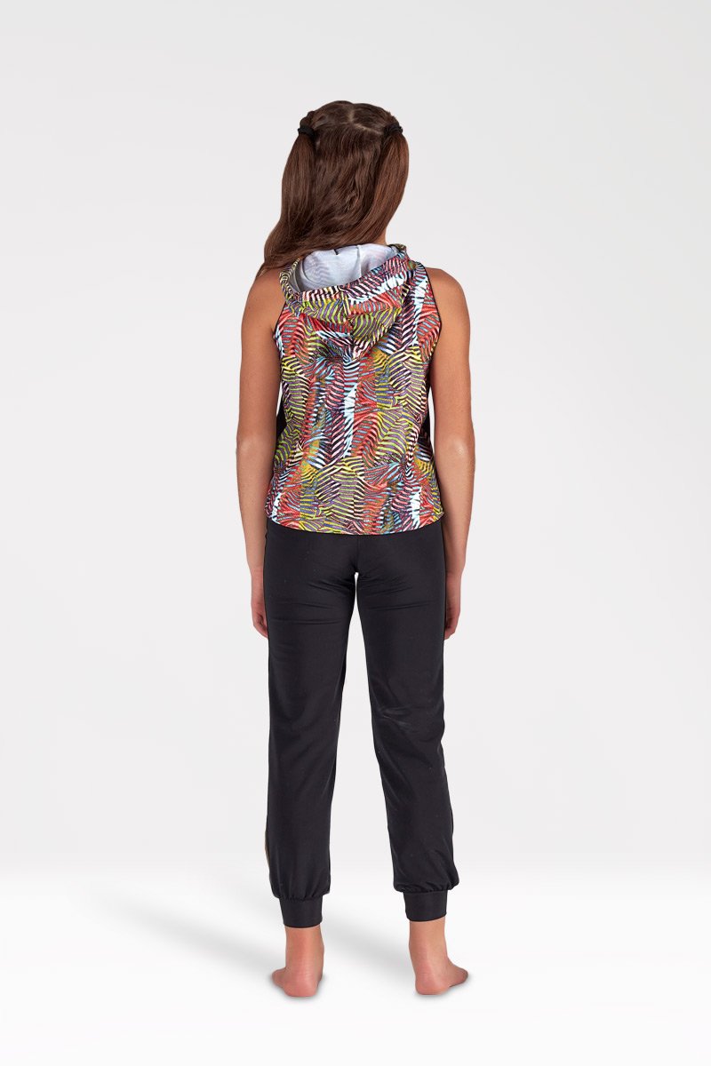 Pantaloni Lunghi con Inserti Laterali