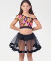 Short con Gonna Trasparente