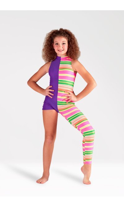 Tuta Asimmetrica con Scollo all'Americana