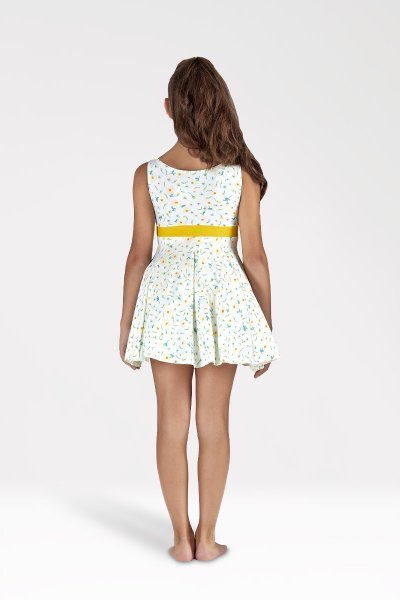 Body a Vestito con Gonna Godet