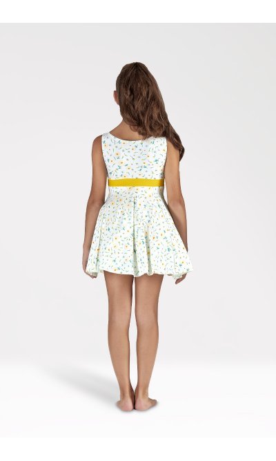 Body a Vestito con Gonna Godet