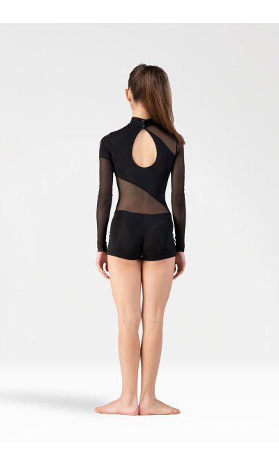 Tuta Short con Manica e Inserto in Rete