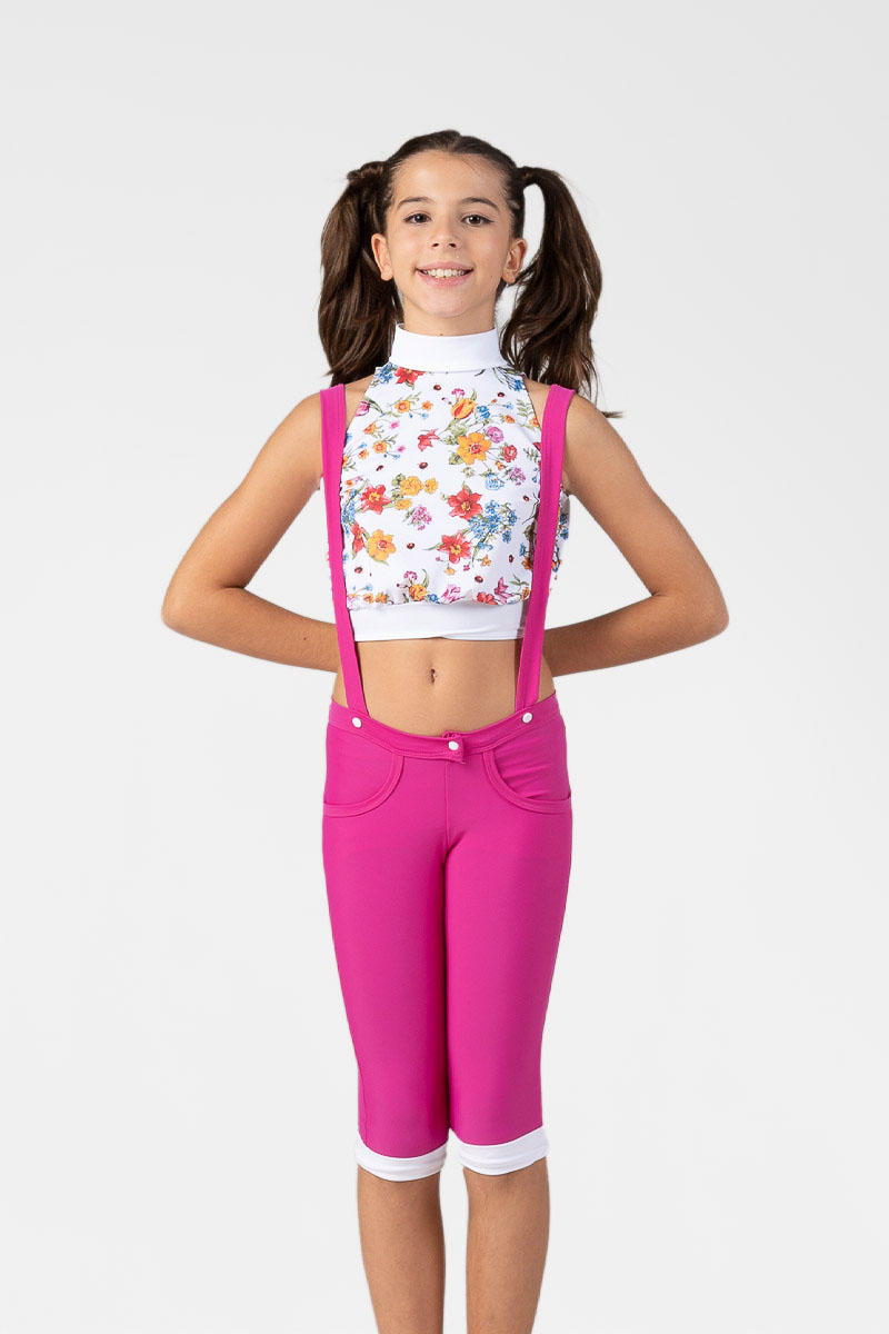 Pantaloni Pescatora con Bretelle