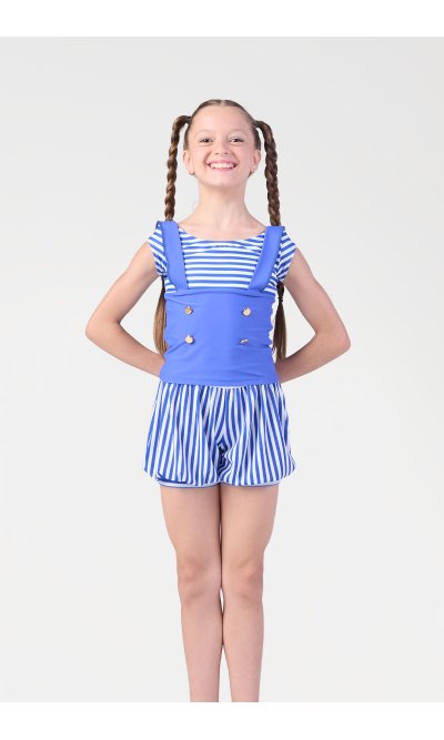 Maglia con Finta Salopette