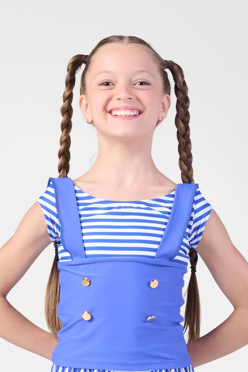 Maglia con Finta Salopette