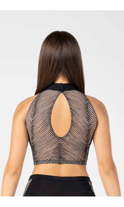 Top con Pistagna e Inserto