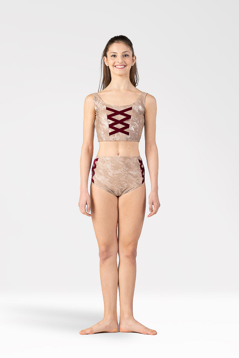 Top Canotta con Incroci