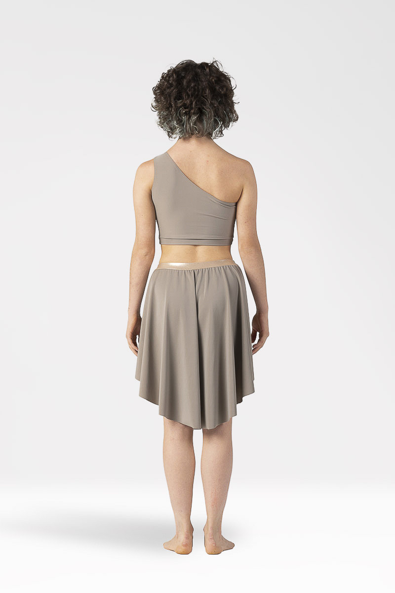 Short con Gonna Asimmetrica