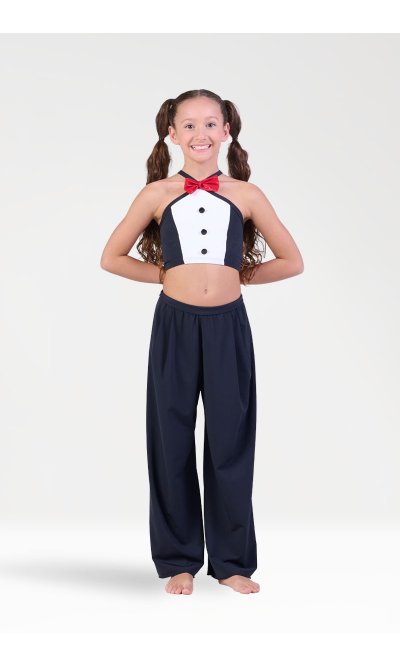 Pantaloni Lunghi con Piences
