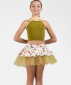 Top con Rose allo Scollo