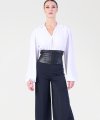 Pantaloni Lunghi a Vita Alta