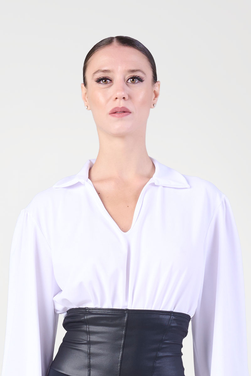 Pantaloni Lunghi a Vita Alta