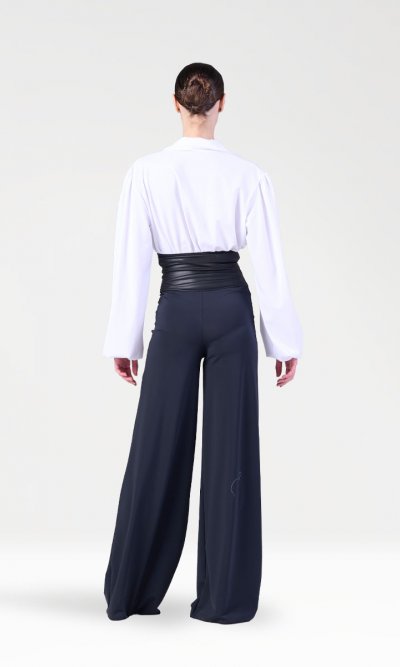 Pantaloni Lunghi a Vita Alta