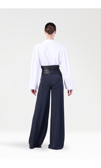 Pantaloni Lunghi a Vita Alta