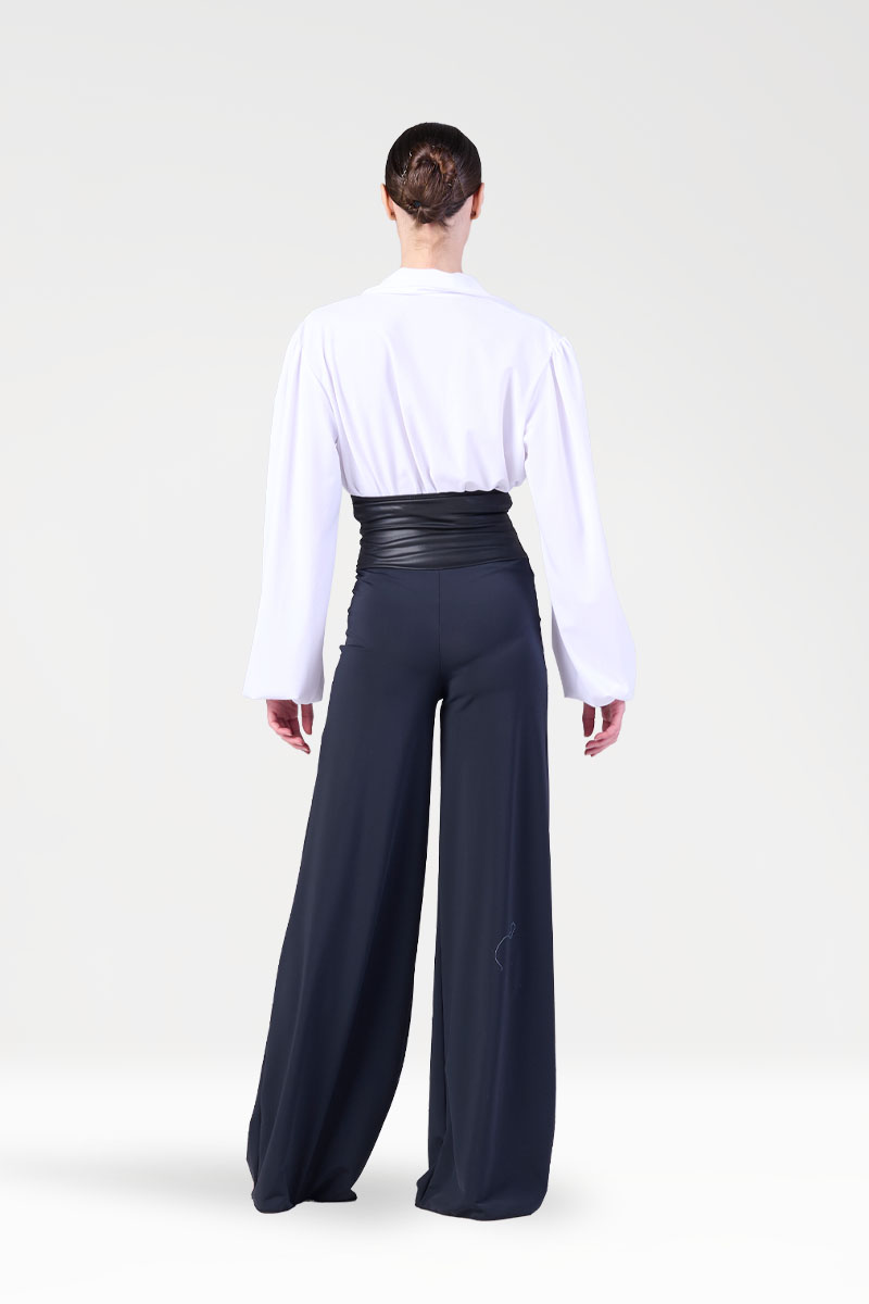 Pantaloni Lunghi a Vita Alta