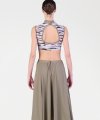 Pantaloni Larghi con Mezza Gonna