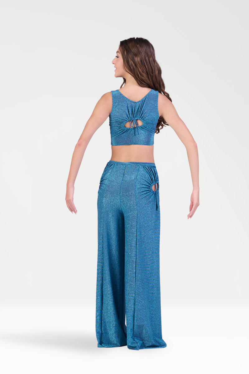 Pantaloni Lunghi con Apertura Laterali