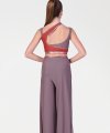 Pantaloni Larghi con Pannello