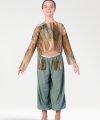 Pantaloni Larghi con Tasche e Polsini